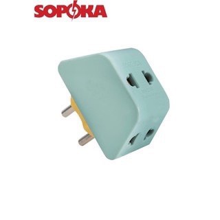 ĐẦU NỐI PHÍCH CẮM Ổ CẮM ĐIỆN 1 CHIA RA 3 5 NGÃ DẸP CON RÙA SOPOKA CHÍNH HÃNG GIÁ RẺ - KHẢI PHÁT ELECTRIC