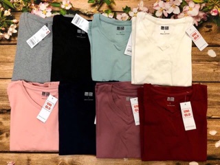 Áo giữ nhiệt cổ tim combo 2c