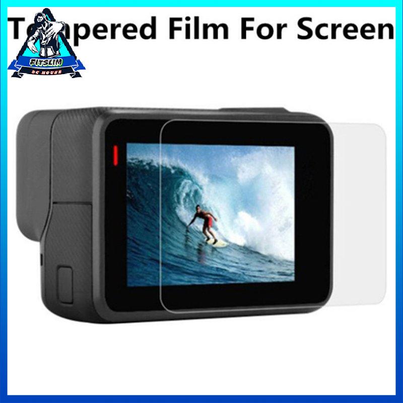[Fitslim] Tempered Film For Gopro Hero 7 6 5 Protector Tempered Screen For Go Pro