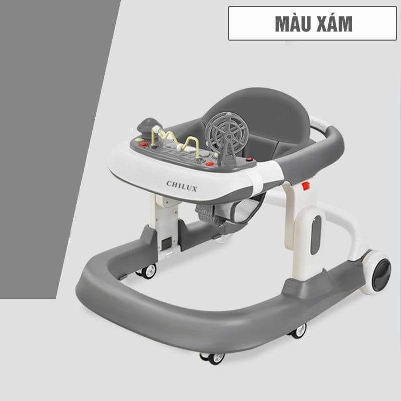 Xe tập đi cho bé đa năng Chilux Walk-S - có thể gấp gọn, tạo cho bé phương hướng cố định khi di chuyển