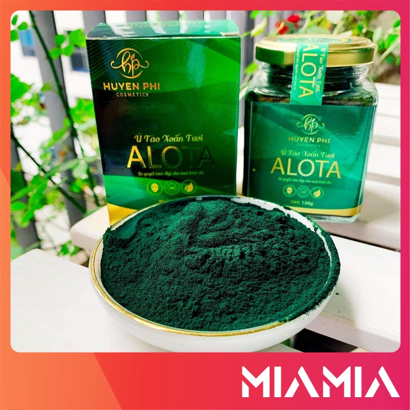 Mặt Nạ Ủ Tảo Xoắn Tươi Alota Huyền Phi Chính Hãng