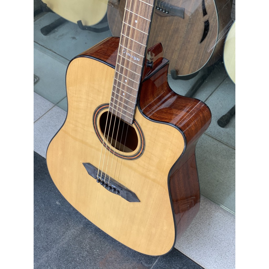 Đàn guitar acoustic Omugo chính hãng M6 [Tặng full phụ kiện]