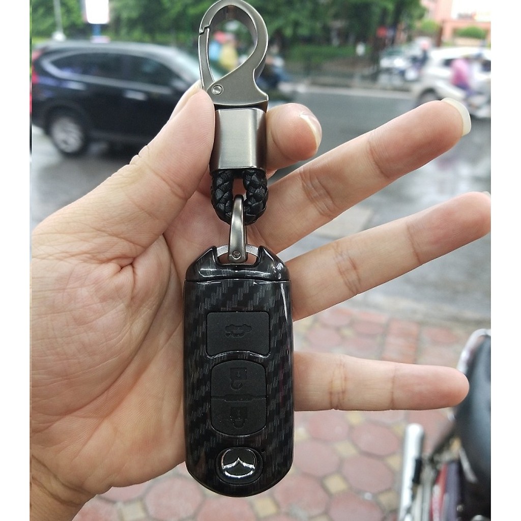 (Siêu Đẹp) ỐP Chìa Khóa Vân CACBON Cho xe MAZDA - Có Đủ : Mazda 2,3,6 ,CX5,CX8 | BigBuy360 - bigbuy360.vn