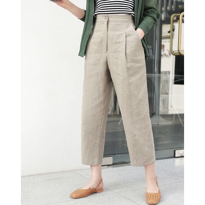 Quần baggy linen Cói Design