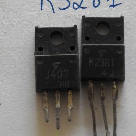 2SK2381 2SJ407 cặp sò transistor