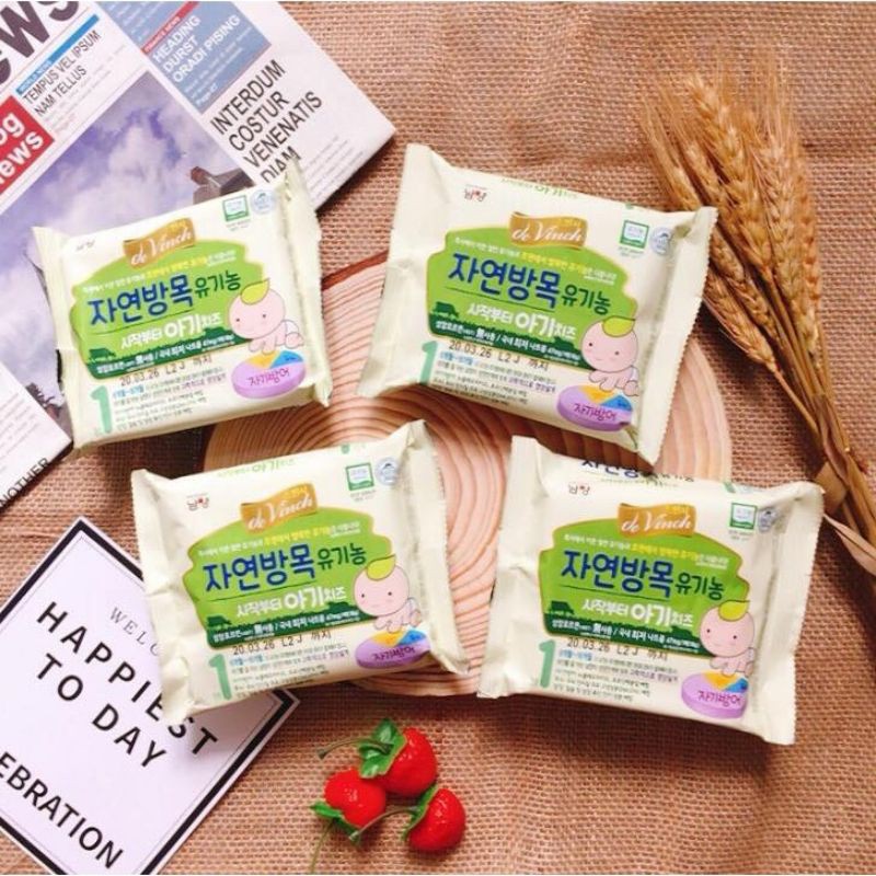 Phô mai tách muối Hàn QUỐC