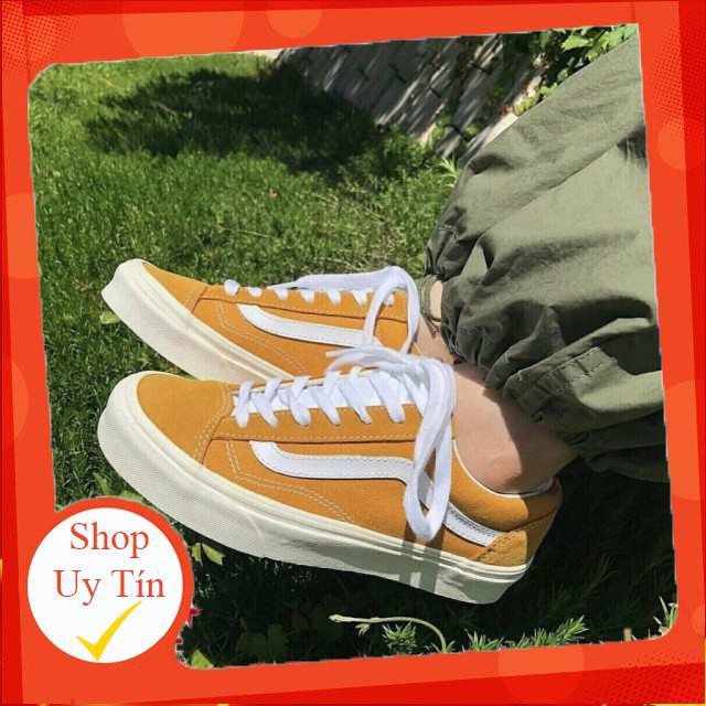 giầy vans custom (vàng) 👟