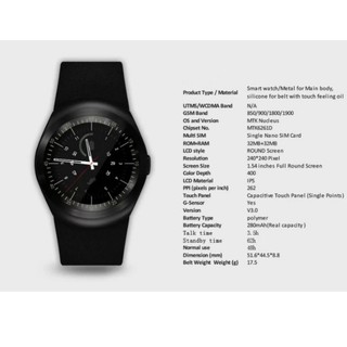Đồng hồ thông minh SmartWatch Androi