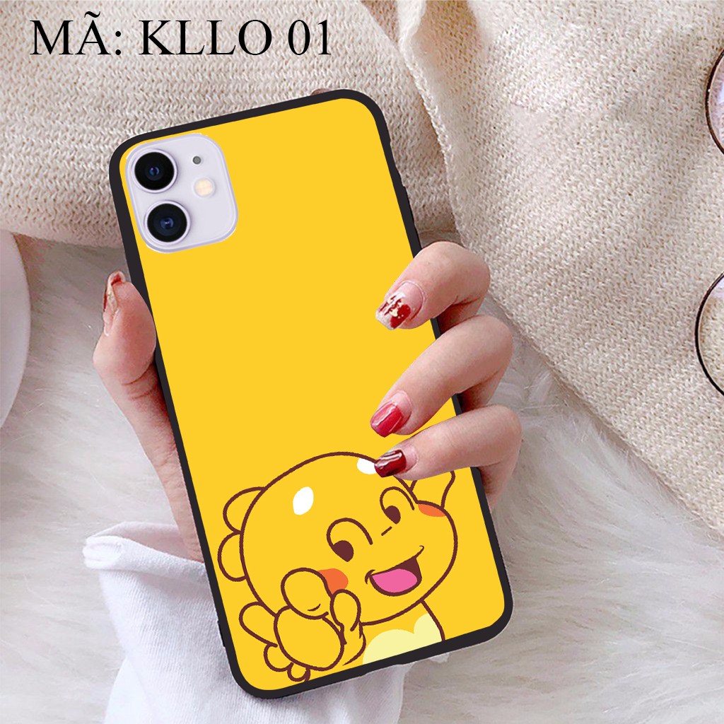 Ốp lưng iPhone 11 viền dẻo TPU BST Khủng Long Lai Ong