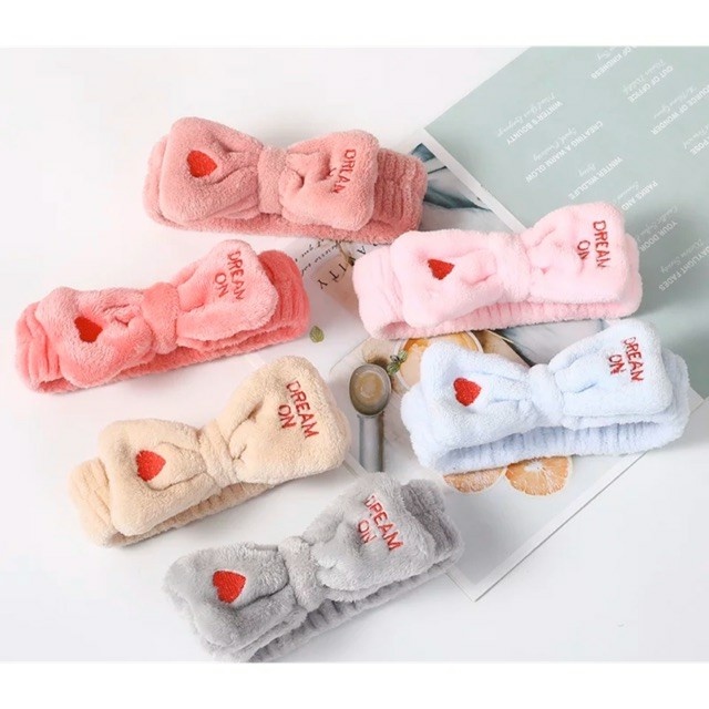 (CAO CẤP) Băng Đô Rửa Mặt, Băng Đô Trang Điểm Dream On Siêu Cute T2