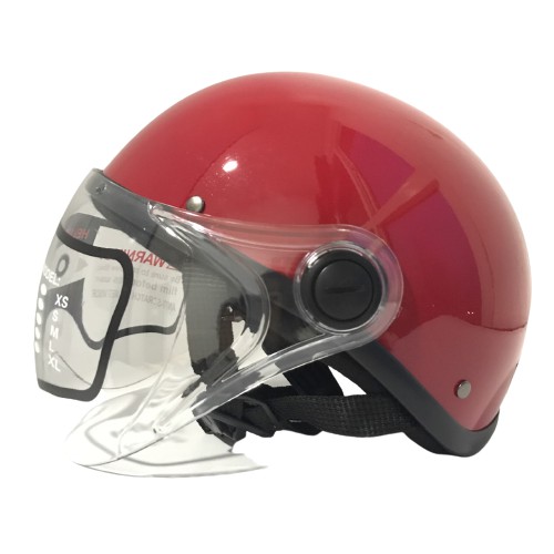 Mũ bảo hiểm nửa đầu kính lượn siêu đẹp - Amby Helmet - Amby A33 - Vòng đầu 56-58cm - Bảo hành 12 tháng