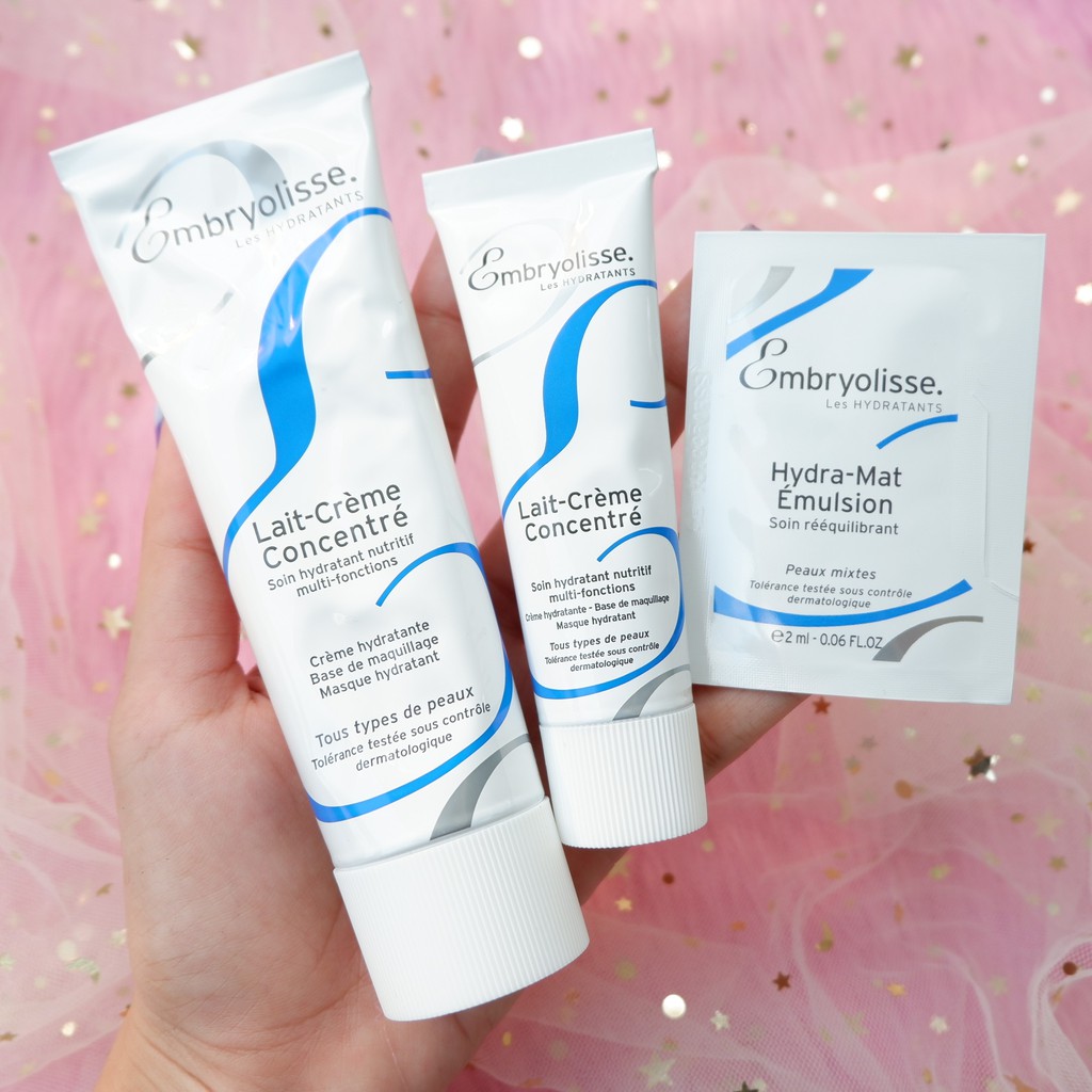 Kem Dưỡng Ẩm Embryolisse Lait Creme Concentre siêu phục hồi da 2ml - 30ml - 75ml chính hãng Pháp NPP Shoptido | BigBuy360 - bigbuy360.vn