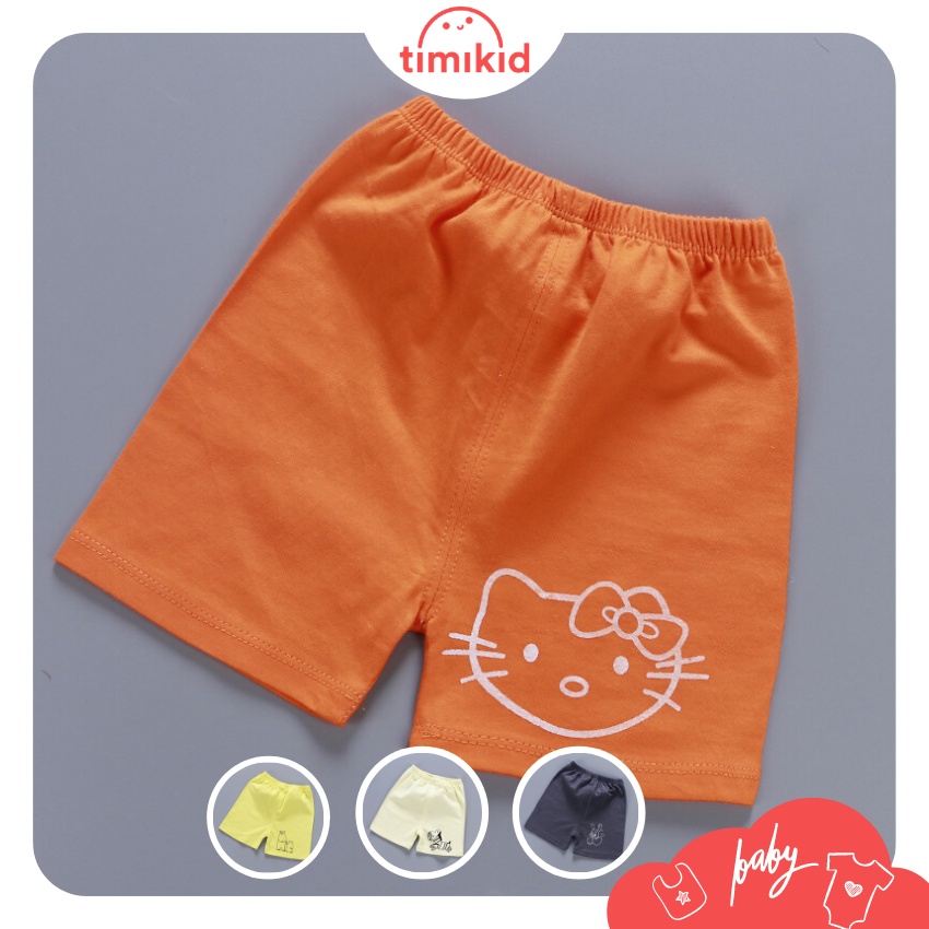 Quần Đùi Cho Bé Trai, Bé Gái Linkcard Cotton Mềm Mại, Thoáng Khí - Timikid Store