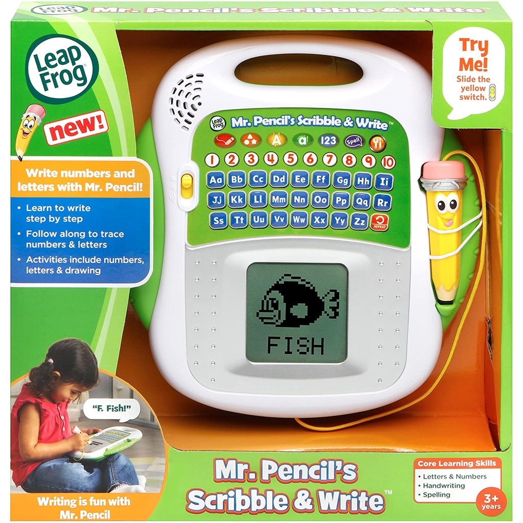 Đồ chơi LeapFrog tập viết chữ và số Mr. Pencil's Scribble and Write