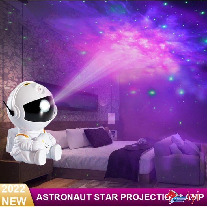 Nhà Du Hành Vũ Trụ Bóng Đèn Máy Chiếu LED Bầu Trời Đầy Sao Đèn Galaxy Ngôi Sao Trang Trí Đèn Ngủ Trang Trí Phòng Ngủ