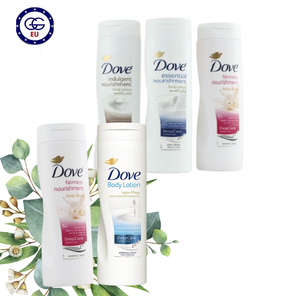 Dưỡng thể Dove dạng lotion nội địa Đức cấp ẩm chăm sóc da,làm sáng mịn da, GGEU