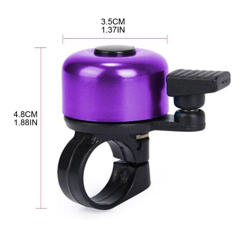 Chuông xe đạp đơn âm dạng nhấn dễ thao tác tiện lợi dành cho trẻ em