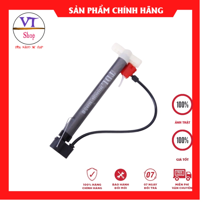 Ống bơm mini bơm xe đạp dài 30cm