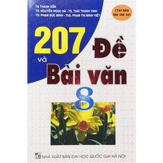 Sách - 207 Đề và bài văn 8