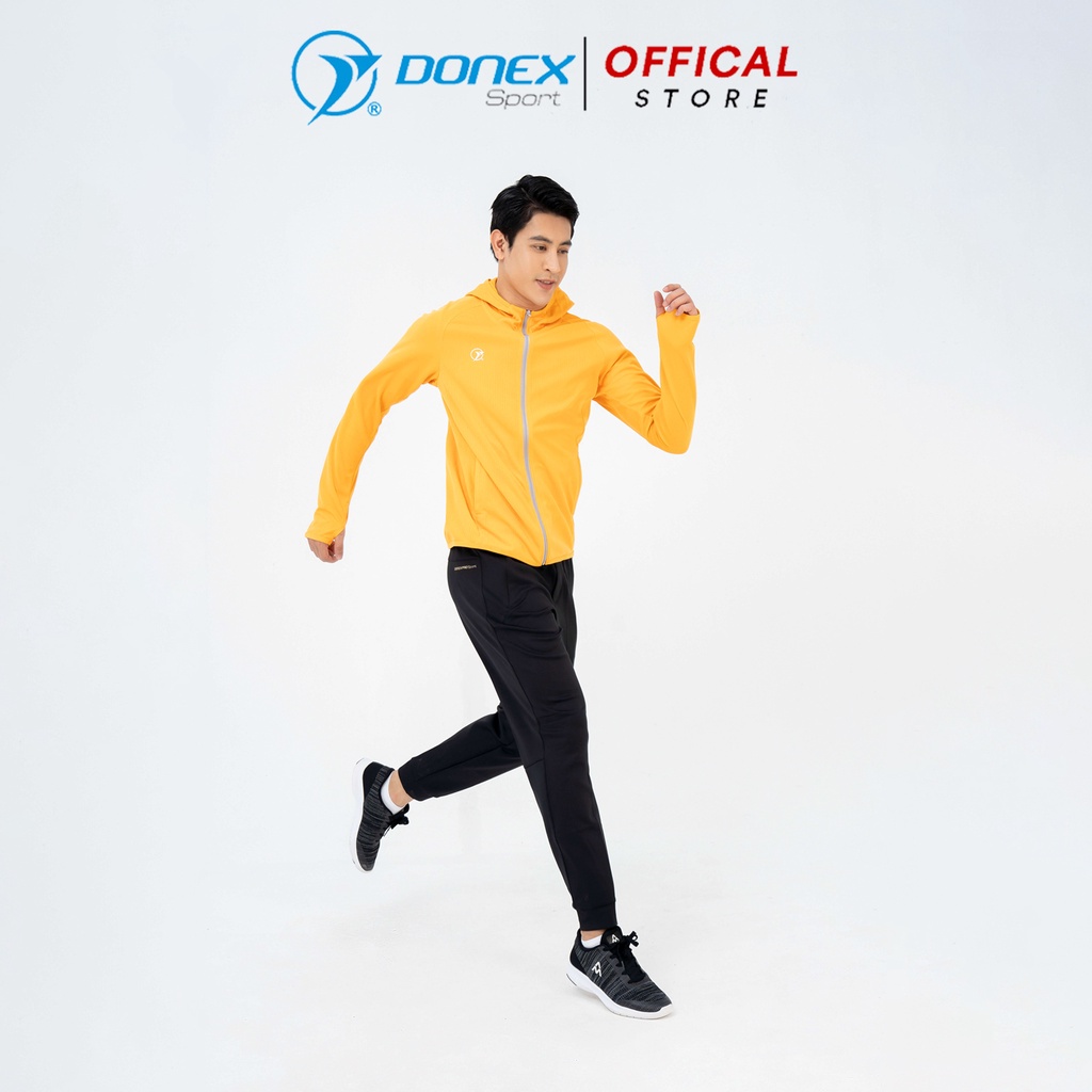 Áo Khoác Chống Nắng Nam DONEXPRO Form Classic Tích Hợp Khẩu Trang Chất Liệu Thể Thao Cool Air Chống Tia UV MDE-252