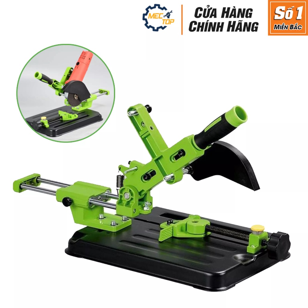 Bàn Cắt Đa Năng - Có thanh kéo di chuyển tiện lợi - Chất liệu Thép tinh luyện - Đế máy cắt bàn dùng cho máy cắt cầm tay