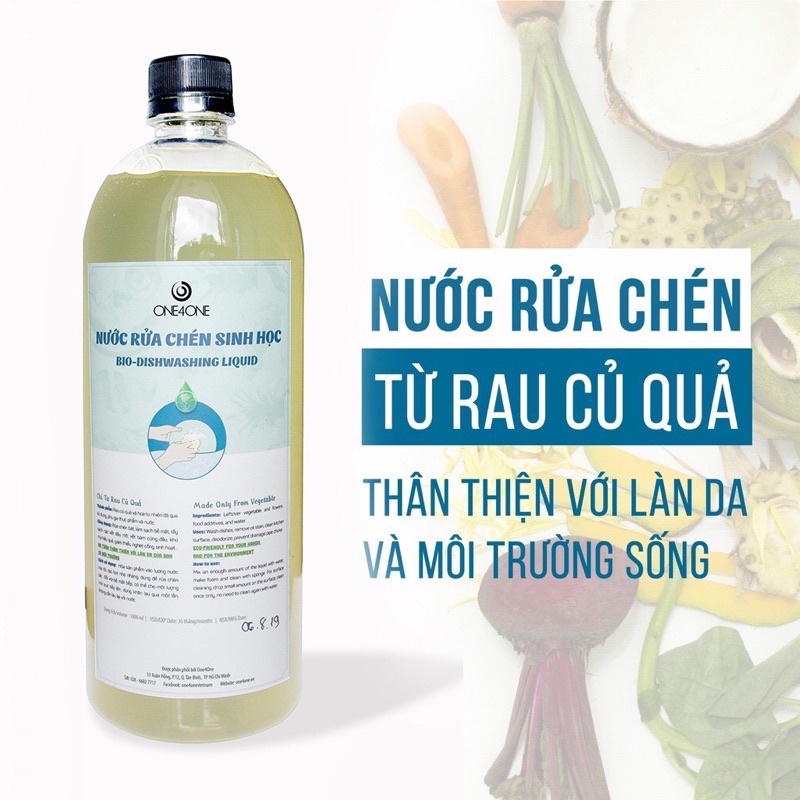 NƯỚC RỬA CHÉN SINH HỌC ONE4ONE