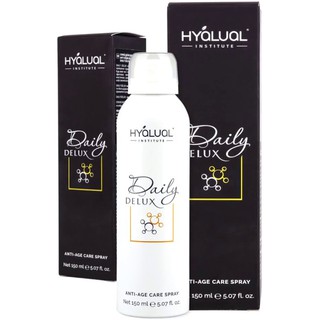 Hyalual Daily Delux (150 ml): Xịt khoáng chống lão hóa