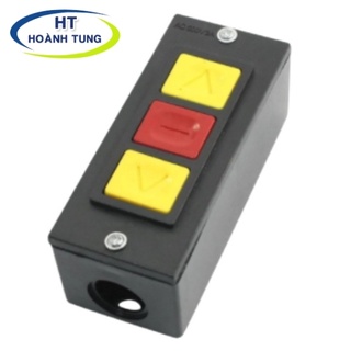 Công tắc âm tường 3 nút on-off-on dùng điều khiển mô tơ cửa cuốn thay thế remote