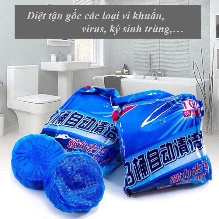 CÓ SẴN - Viên tẩy bồn cầu diệt vi khuẩn tận gốc (10 viên) - SHOPFORGIRL