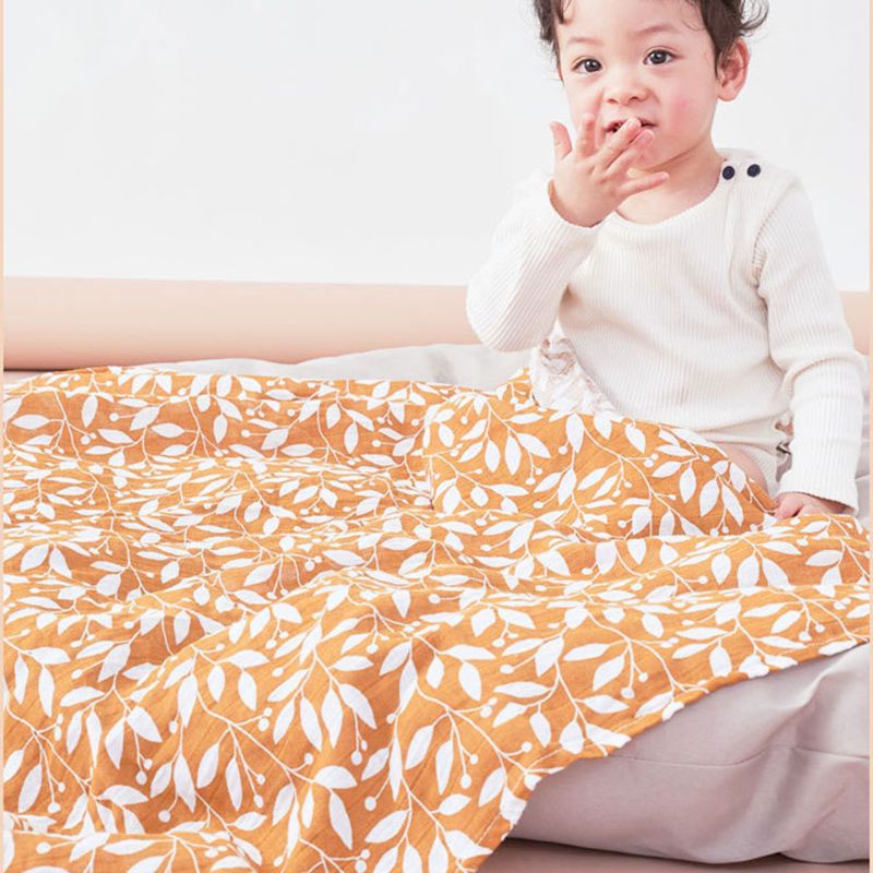 Khăn Vải Quấn Em Bé Ngủ In Họa Tiết