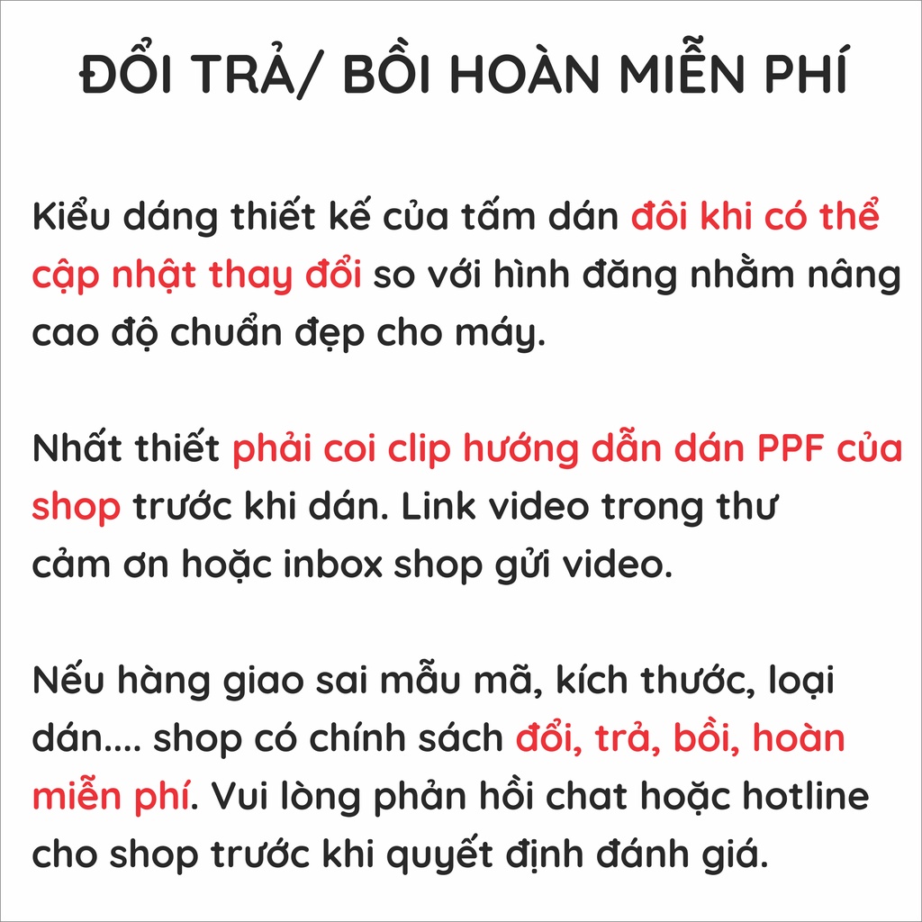 Dán PPF Pencil nhám giúp chống mồ hồi và chống bám vân tay