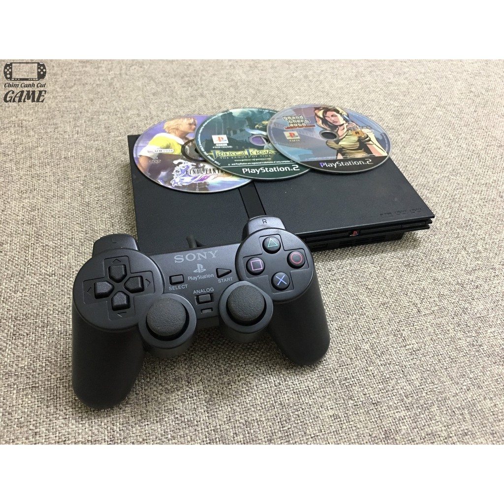 Máy game PS2 Slim chạy đĩa Copy