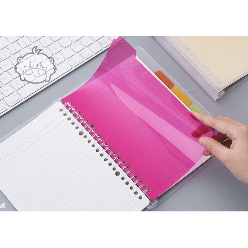 SỔ CÒNG nhựa B5 Campus Kokuyo Pastel Cookie BINDER NOTE 26 lỗ J65