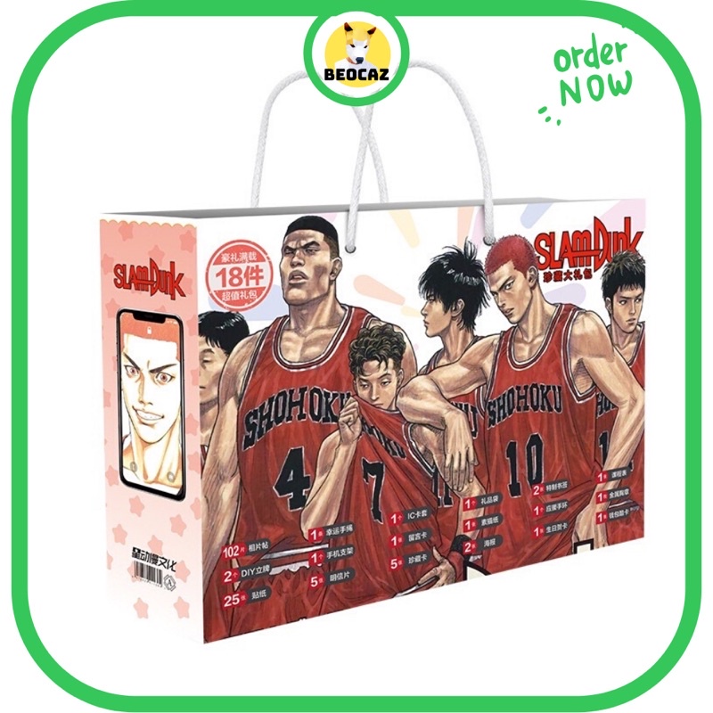 [Gift Bag] Túi may mắn quà tặng các bộ anime manga dễ thương nhiều phụ kiện ship hoả tốc