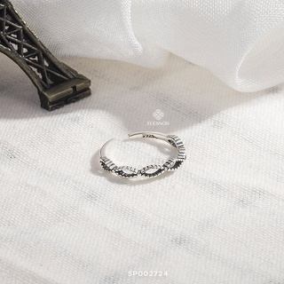 Nhẫn Bạc Eleanor Cá Tính, Thời Trang Cho Nữ