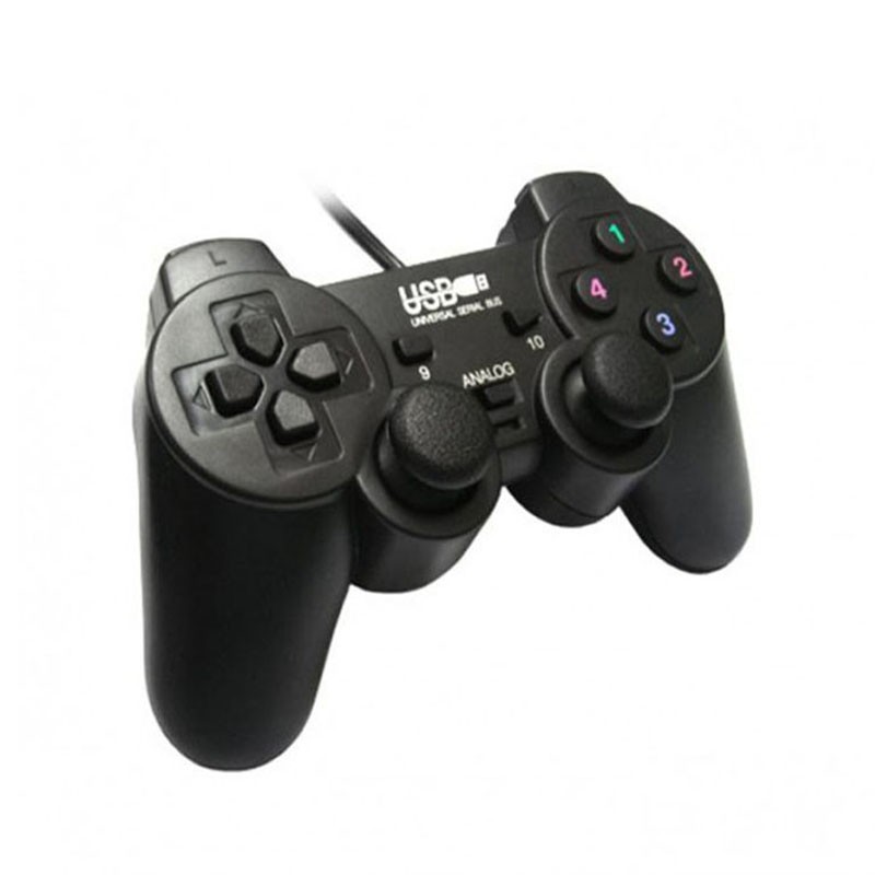 Tay cầm chơi game rung có dây EW-626B