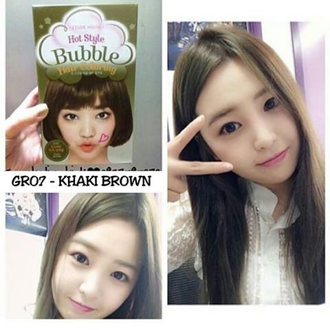 Dầu Gội Nhuộm Tóc dạng bọt Hot Style Bubble Hair Coloring