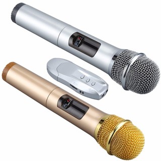 Mic Karaoke Không Dây Excelvan K18U (Mic đôi)