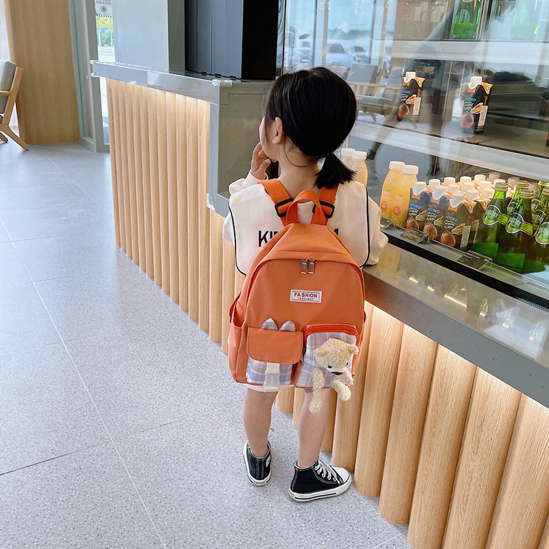 Ba Lô Đi Học Siêu Nhẹ In Họa Tiết Hoạt Hình Dễ Thương Cho Bé Trai Và Gái