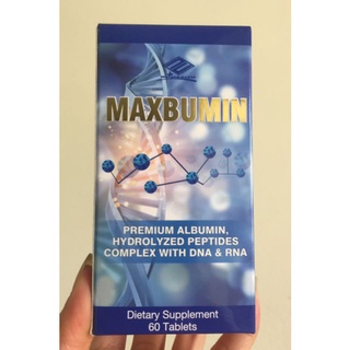 MAXBUMIN lọ 60 viên hàng mới giúp tăng cường miễn dịch nhập khẩu mỹ