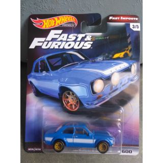 Xe Hotwheels Real Riders 1970 Ford Escort RS 1600 series FnF , hàng hiếm