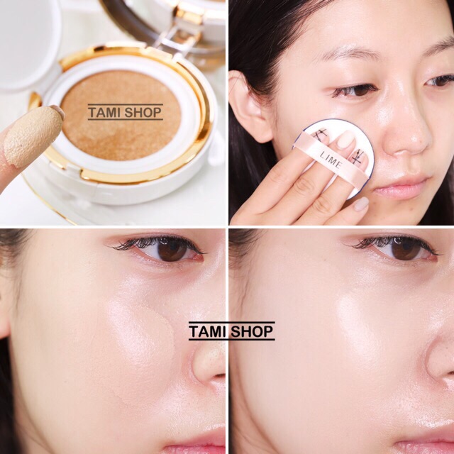 PHẤN NƯỚC LIME REAL COVER PINK CUSHION SPF50+ / PA+++ | BigBuy360 - bigbuy360.vn