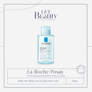 Nước làm sạch sâu và tẩy trang dành cho da dầu nhạy cảm La Roche-Posay Effaclar Micellar Water Ultra 100ml