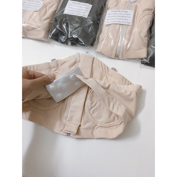 Áo hút sữa rảnh tay Cotton