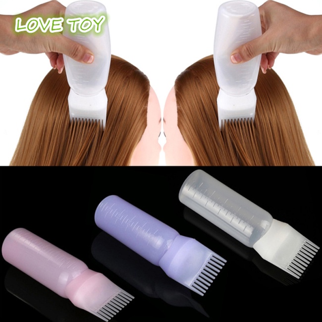 Bình rỗng đựng thuốc nhuộm tóc dung tích 120ml tiện dụng