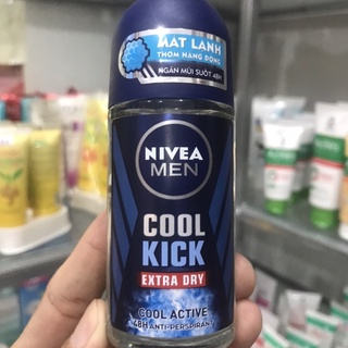 Lăn khử mùi nivea men cool kick 50ml