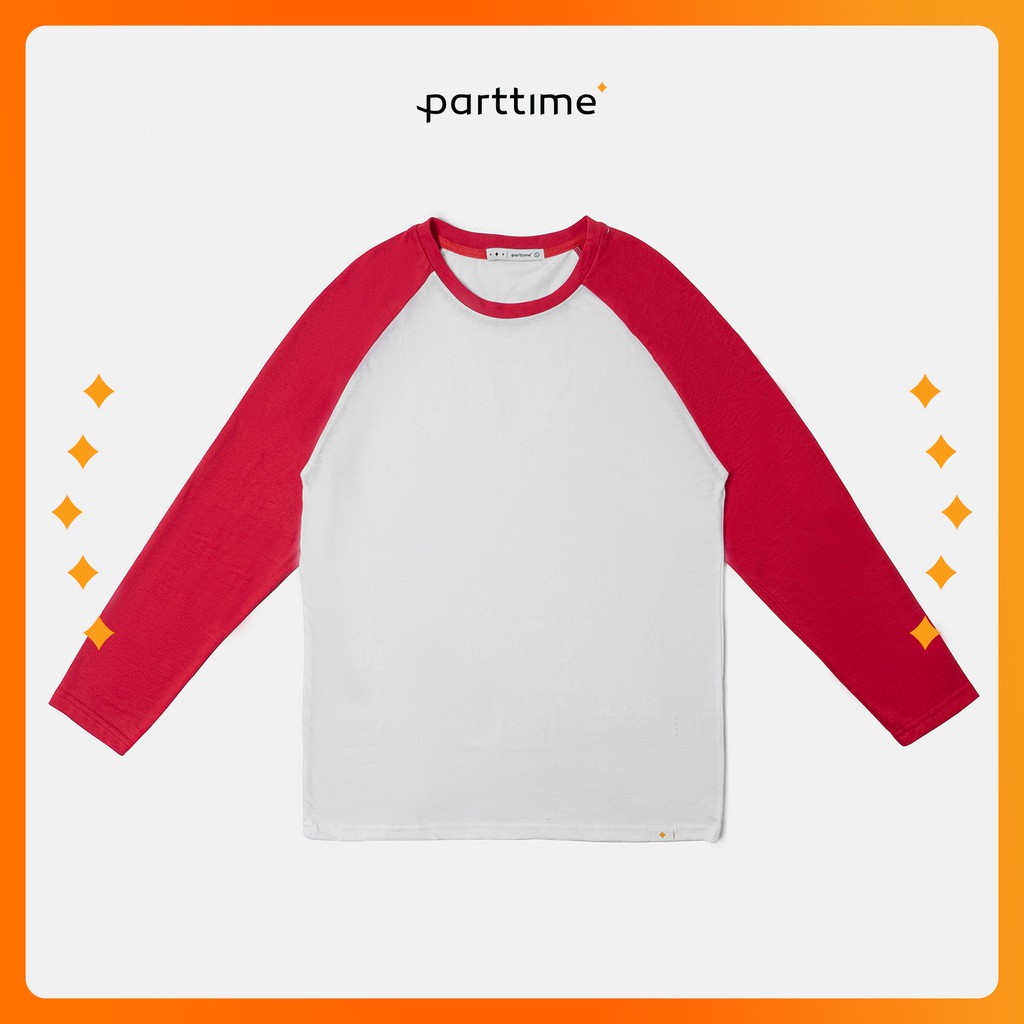 Áo Phông Tay Dài DEVANA RAGLAN Thoáng Khí Thời Trang Cao Cấp - Áo Thun Nam Nữ Giữ Nhiệt 100% Cotton Chính Hãng Parttime