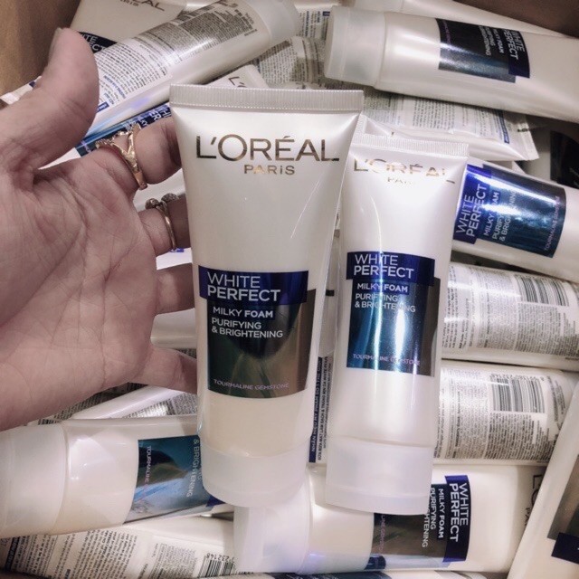 Sữa rửa mặt Loreal - L'Oreal Paris White Perfect Milk / Revitalift / Hydrafresh Balancing & Refining Mild Foam