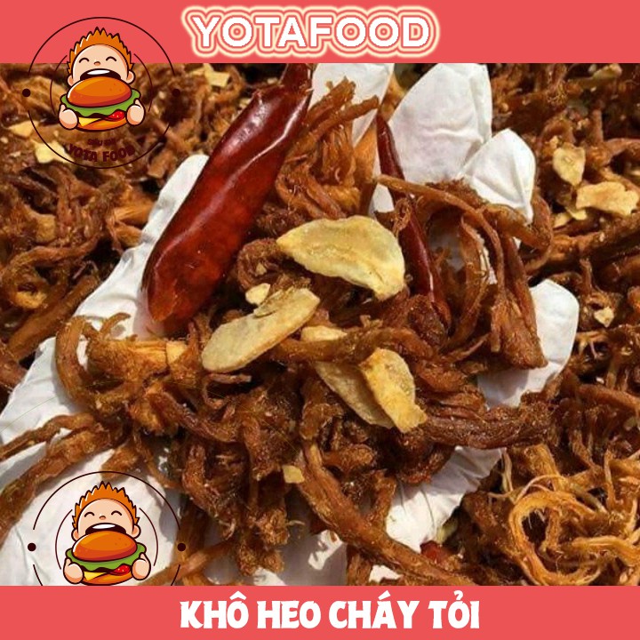[Mã GROXUAN1 giảm 8% đơn 150K] Khô heo cháy tỏi loại 1 ( Thơm ngon - đậm vị ) - 500gr | Yotafood | BigBuy360 - bigbuy360.vn