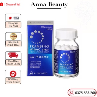 [MADE IN JAPAN] Viên uống mờ nám, trắng da Transino White C nội địa Nhật